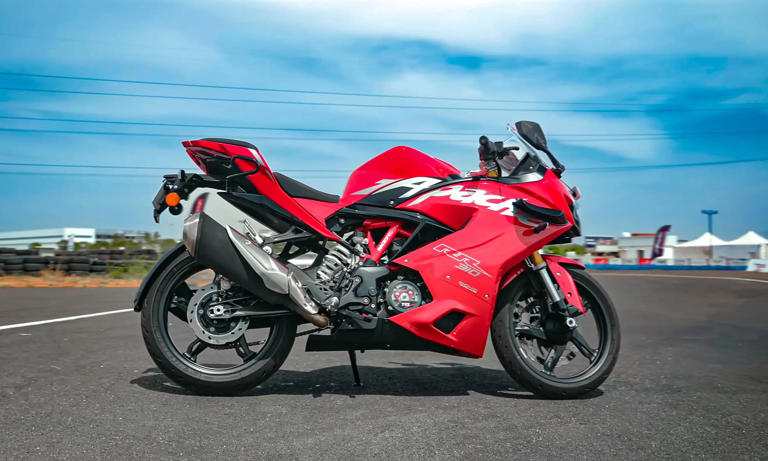 TVS APACHE 310 RR 2025 RED