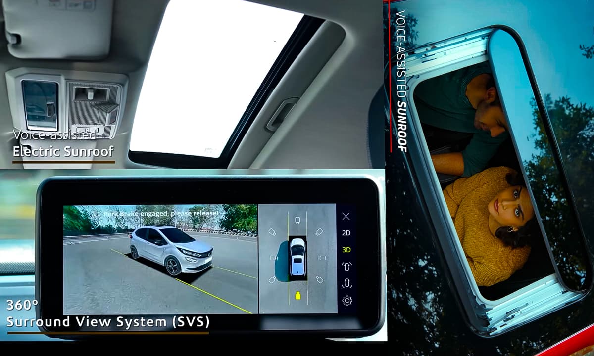 TATA ALTROZ Voice Control Sunroof